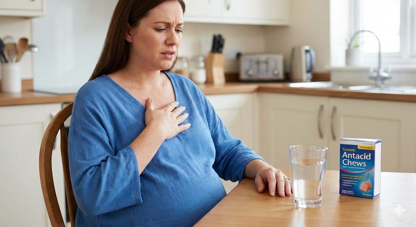 Sodbrennen bei Schwangeren